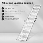 Aluminum Motorcycle Loading Ramp 78 X 12 In 650 Lb 1 Pack Straight Non-folding