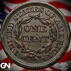 1852 Braided Hair Large Cent Z2034