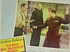 1959 Man Who Understood Women Leslie Carson Henry Fonda Movie Poster Card 11x14