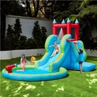 5-in-1 Inflatable Water Slide For Kids Aged 3 To 8 For Backyard  Used