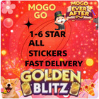 Mogo Stickers All 1-6    all Sticker    Instant Service      For Monopoly Go     24 7