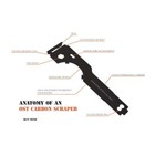 Operator Survival Tool O s t  Carbon Scraper Cleaning Multi-tool