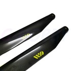 550mm Carbon Fiber Main Rotor Blades Rc Accseesories For  550 Rc Helicopter