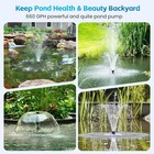 Pond Filter With Fountain Pump Kits  660gph Pond Pump And Filter Kit With 50w   