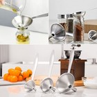 Small Funnels For Filling Bottles  3 Pcs Stainless Steel Kitchen Funnel Set 