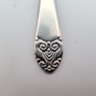 Vintage Waldorf Astoria Hotel Silverplate Demitasse Spoon Victor S Co Nyc 1930 s