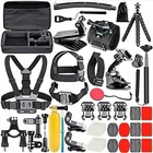 50 Pcs For Gopro Hero 10 11 12 8 7 6 5 Accessory Kit Bundle Chest Head Mount Us