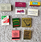 60 Vtg Seattle Wa Area Matchbooks Restaurants   Businesses - Unstruck unused