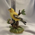 Vintage Norcrest Yellow Finch Bird Figurine Statue   151-934  010