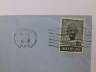  7861-77  1948 India Gandhi 12a Stamp On Cover To London England