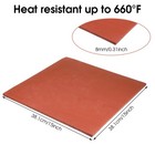 15x15x0 3 In Silicone Heat Press Mat Pad For Heat Transfer Machine Thickest
