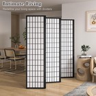 6 Panel Shoji Screen Room Divider  Folding  Screens  Room Partitions And