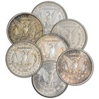 Morgan Silver Dollar Coin - Cull Au Details - Pre 1921 Random Date