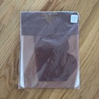 Vintage Gold Key Garter Stockings 9 1 2 Run Guard Top   Toe Seamless Tan Tone