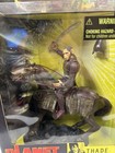 2001 Vintage Planet Of The Apes Thade With Battle Steed Action Figure Hasbro