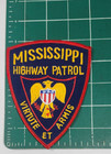 Mississippi State Trooper Highway Patrol Police Patch - New Condition
