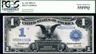 Hgr 1899  1 Silver Certificate Fr 236   black Eagle   Pcgs Au-55ppq