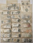 Vintage Mixed Stamp Lot Presidents Washington Kennedy Lincoln New Zealand India 