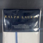 Ralph Lauren Palmer Percale White blue European Sham- 26x26 In- New