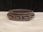 Antique Hand Carved Wood Asian Stand Must See No Reserve Wow