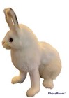 Nwot Hansa Toy International Rabbit Bunny White Plush Soft Posable