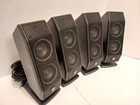 Set Of 4 Front Surround Satellite Computer Speakers Replacement - Logitech X-540