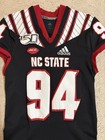 Nc State Wolfpack Football Team Issued Game Worn Adidas Jersey Black Size Xl