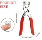 Sewing Kit With Metal Buttons included 100pcs Snap Button Kit With Fastener Tool
