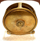 Vintage Rare In The Style Of J b  Moscrop Brass 3  Fly Reel