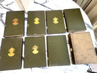 Lot Of 8 Antique Bureau Of American Ethnology Smithsonian Report Book Native  