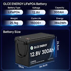 12v 300ah Deep Cycle Lithium Battery Lifepo4 200a Bms For Rv Solar Boat Off-grid