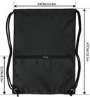 Holyluck Drawstring Backpack Bag Sport Gym Sackpack