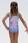 New Gk Elite Gymnastics Leotard Unicorn Whimsical Dream Dance Pastel  Td Toddler