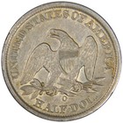 1847-o Seated Half Dollar   Nice Original Au About Uncirculated   Inv 2