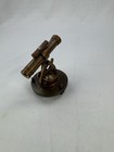 Antique Brass Surveying Compass Theodolite transit Style W  Sighting Telescope