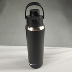 Nike Recharge Stainless Steel Water Bottle 24oz Black Unisex New Double Wall