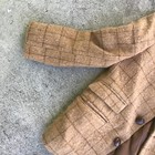 Polo Ralph Lauren Toddler Boys Wool Plaid Blazer Jacket Size 4t Brown Made Italy