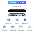 Hikvision Original Nvr 4k 8mp 16channel 16ch 16poe Ds-7616ni-q2 16p Cctv H 265 