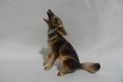 Hagen Renaker Retired Howling Coyote 2 5  Figurine Euc