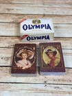 2 Olympia Beer Playing Cards  Original Box 4 Decks Total Sealed Brewery Man Cave