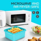 Souper Cubes Sc-ft-2x2-aq-ld-2pk Silicone Freezing Tray 2 Pieces - Blue