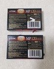  2  Tdk Hi8 Tapes - Mp 120 Video Cassette For Camcorders - P6-120h8mp