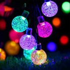 Solar Powered 50 Led String Light Garden Path Yard Decor Lamp Outdoor Waterproof