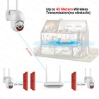 Kerui Security Camera System Outdoor Wireless Audio Wifi Home Cctv 4mp 8ch Nvr