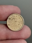 1863 Robinson   Ballou Grocers Civil War Store Card Token