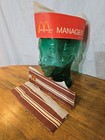 1968  Mcdonald s  Employee s     manager  Paper Hat  scarce   Vintage  Lot