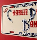 Charlie Daniels Band Full Moon Tour Booster License Plate Country Music