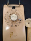 Vintage 1950 s Western Electric 554 Rotary Dial Wall Telephone   Works   Rare    