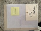 John Glenn Signature On U s  Senate Paper Senator  Astronaut  Great Condition