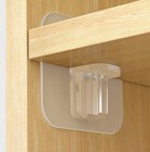 12 Pack Self Adhesive Shelf Support Pegs Heavy Duty Partition Pin Clips Brackets